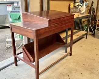 Handcrafted Standing Desk built 1992