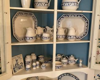 LOTS OF DEDHAM POTTERY