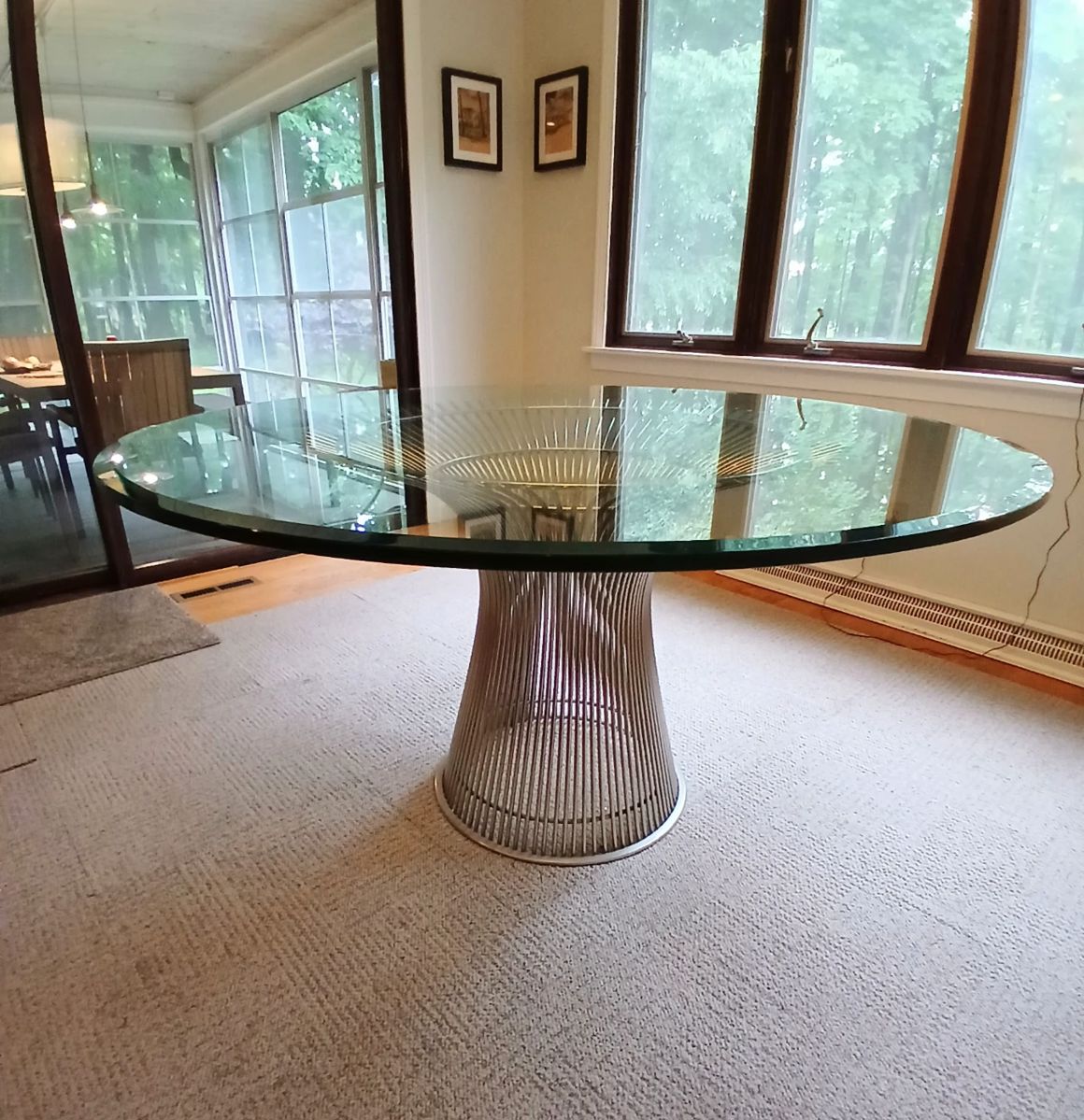 Platner by Knoll 53" dining table