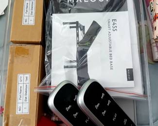 Malouf King Smart Adjustable Bed with remotes