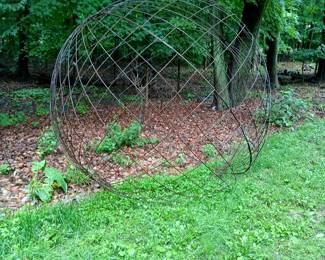 Giant 8ft or so metal ball