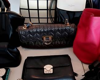 Misc evening and leather bags