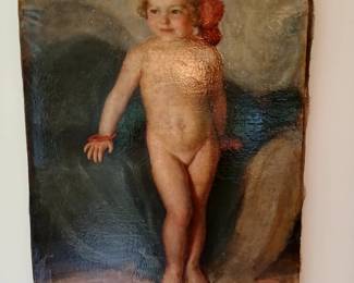 Coral bracelet oil
by Eugene Montgomery. Provenance by the artist's family. 1933 featured at the Art Institute