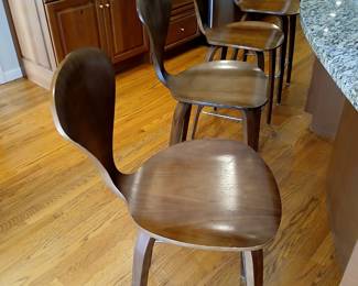 4 Cherner high top chairs