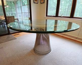 Platner by Knoll 53" dining table