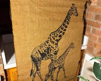 Giraffe Art