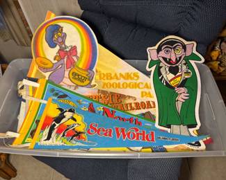 Vintage Souvenir Banners