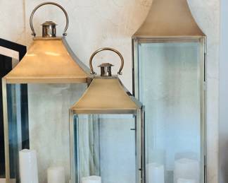 Cardiff Lantern Brass finish