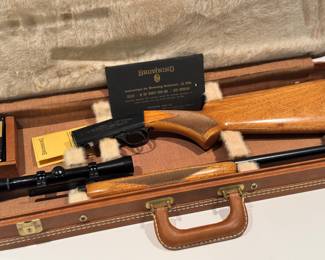 Vintage Browning sa 22 Luggage Case