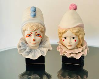 Cybis Porcelain Clowns