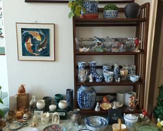 Pottery, porcelain and tile art