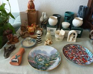 Plates and vases