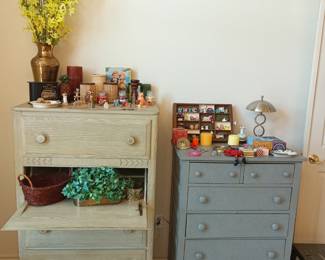 Dresser, and a desk that looks like a dresser