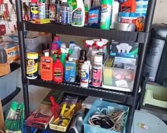 Garage and household chemicals