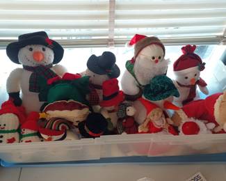 Cuddly Christmas plush