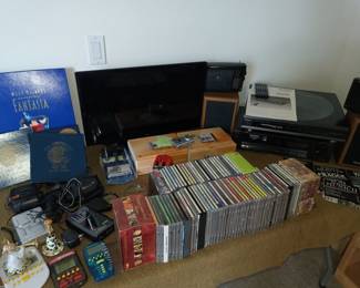 CD's and stereo stuff