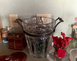 Baccarat ice bucket