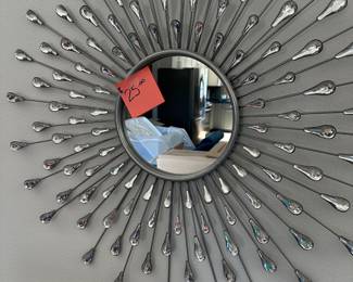Decorative wall hanging mirror