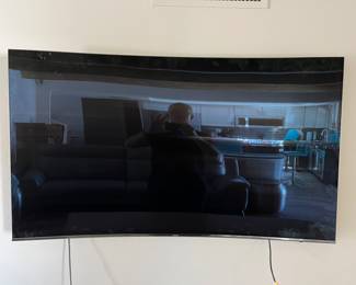 65” Curved Samsung HD 4K TV - Wall Mount Only - No Feet - $250