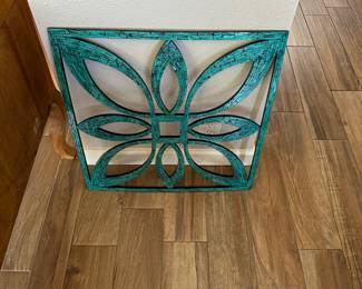 Decorative metal wall hanging