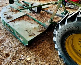 John Deere Tractor with mow deck