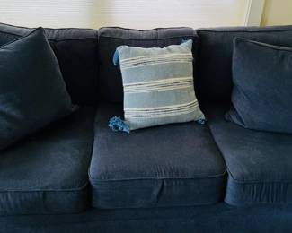 Sofa in like-new condition. Set includes matching love seat