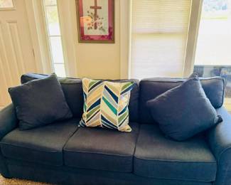 Sofa in like-new condition. Set includes matching love seat