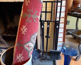 Fireplace Tools, Rugs