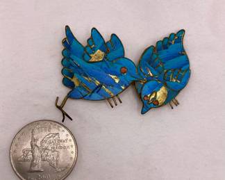 Peacock Broach Original