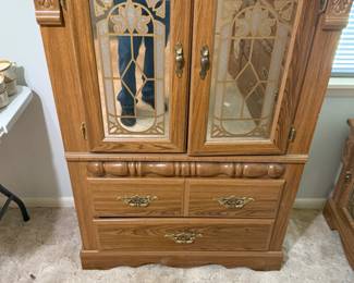 Mirrored Mini Armoir