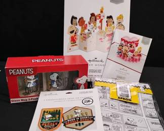 SH260Peanuts Mugs Apron