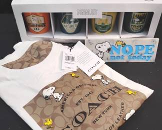 SH221VCOACH Tshirt PEANUTS Glasses