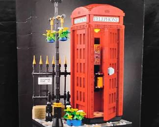 SH215Lego Red London Telephone Box Kit