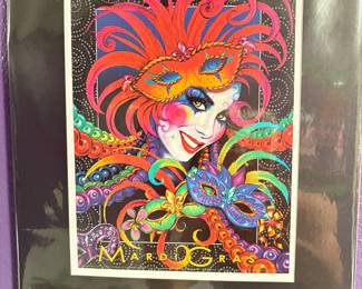 Mardis Gras Framed Poster!