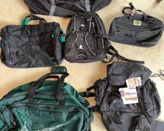 High Sierra Airflow Suspension Strap System Backpack, Wandf NWT Foldable Duffle Bag, Impact Jet Duffle Bag, Vtg Jordache Duffle Bag, Rucksack #RS-2020 Deluxe Day and a Half, Vtg Lrg Nike Green Duffle Bag!