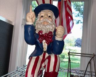 Uncle Sam Garden Art!