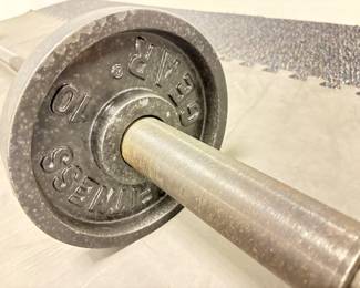 Fitness Gear Barbell w/10lb Weights!