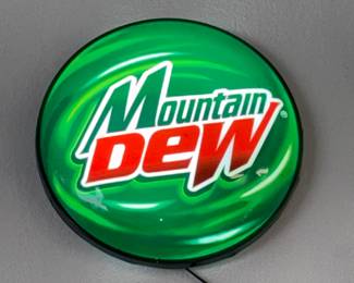 Mountain Dew Lighted Sign!