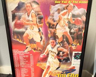 2003-04 UT Rockets Women's Basketball Framed Poster!