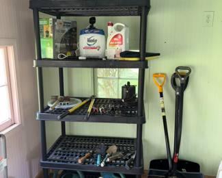 5 Shelf Plastic Shelf!
