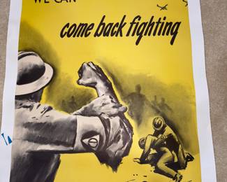 Alert America Federal Civil Defence Administration Poster Series 1 A-8 “If We Are Prepared…”!