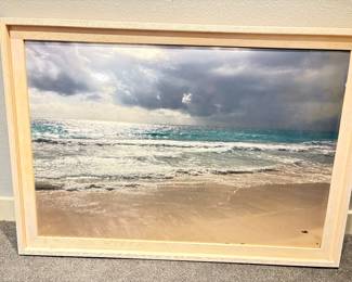 Framed Beach Photograph!