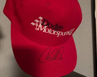 Dodge Motorsports Hat Signed by Casey Atwood!