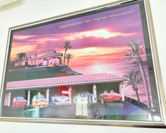 Justification for Higher Education Framed Poster!
