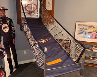 Old School Sports Basketball Cabinet!