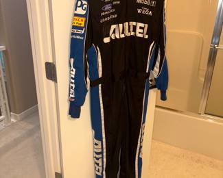Vtg #12 Alltel Nascar Racing Suit Autographed by Ryan Newman!