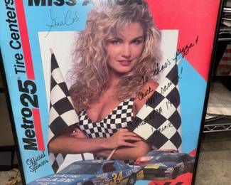 Metro 25 Miss Arca 1991 Signed by Gina Cole!