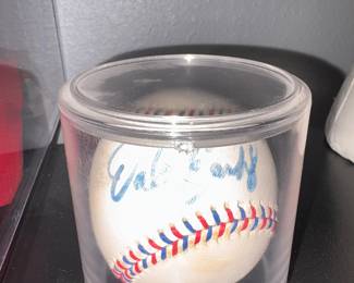 Dale Earnhardt, Jr. Signed Baseball!