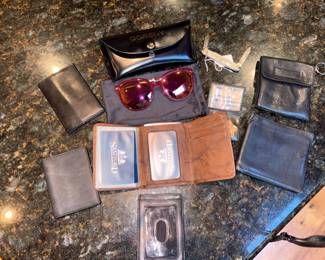 Qoreny Women's Sunglasses W/Case, Stafford Full Grain Leather Wallet, Etc!
