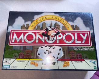 Deluxe Edition Monopoly Game Sealed!